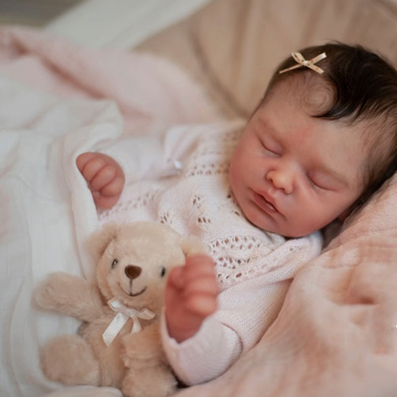 20 Zoll Avelee Geschlossene Augen DIY leer Reborn Baby Kit