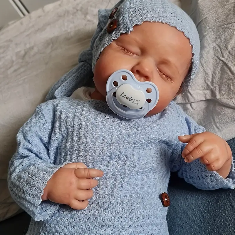 20 Zoll realistische Yedda Geschlossene Augen Reborn Puppen Mädchen