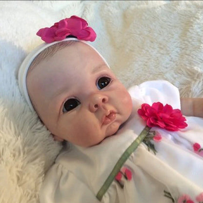 22 Zoll Chrissy DIY Leer Offene Augen Reborn Puppe Kit