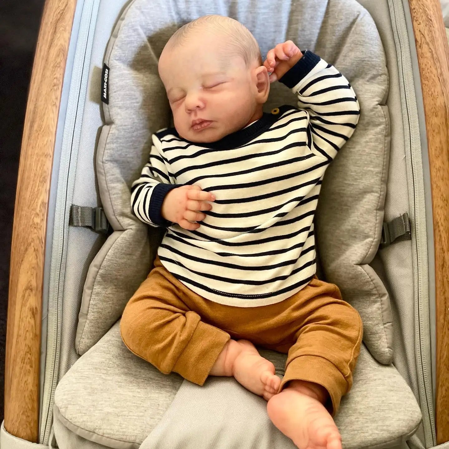 20 Zoll Süße Warner Geschlossenen Augen Reborn Puppe Junge-LouLou