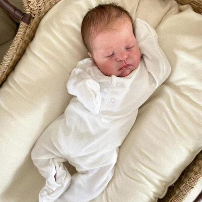 19 Zoll realistische Elroy Reborn Puppe mit geschlossenen Augen