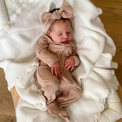 20 Zoll Avery Geschlossene Augen Rebornpuppen Mädchen-Laura