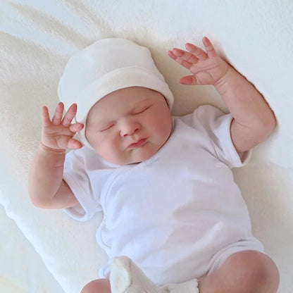 Violette 19 Zoll wirklich schlafende Reborn Puppe-Max