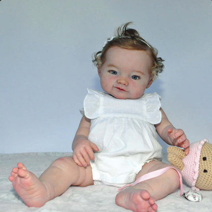 21 Zoll Naomi DIY Leer Offene Augen Reborn Puppe Kit
