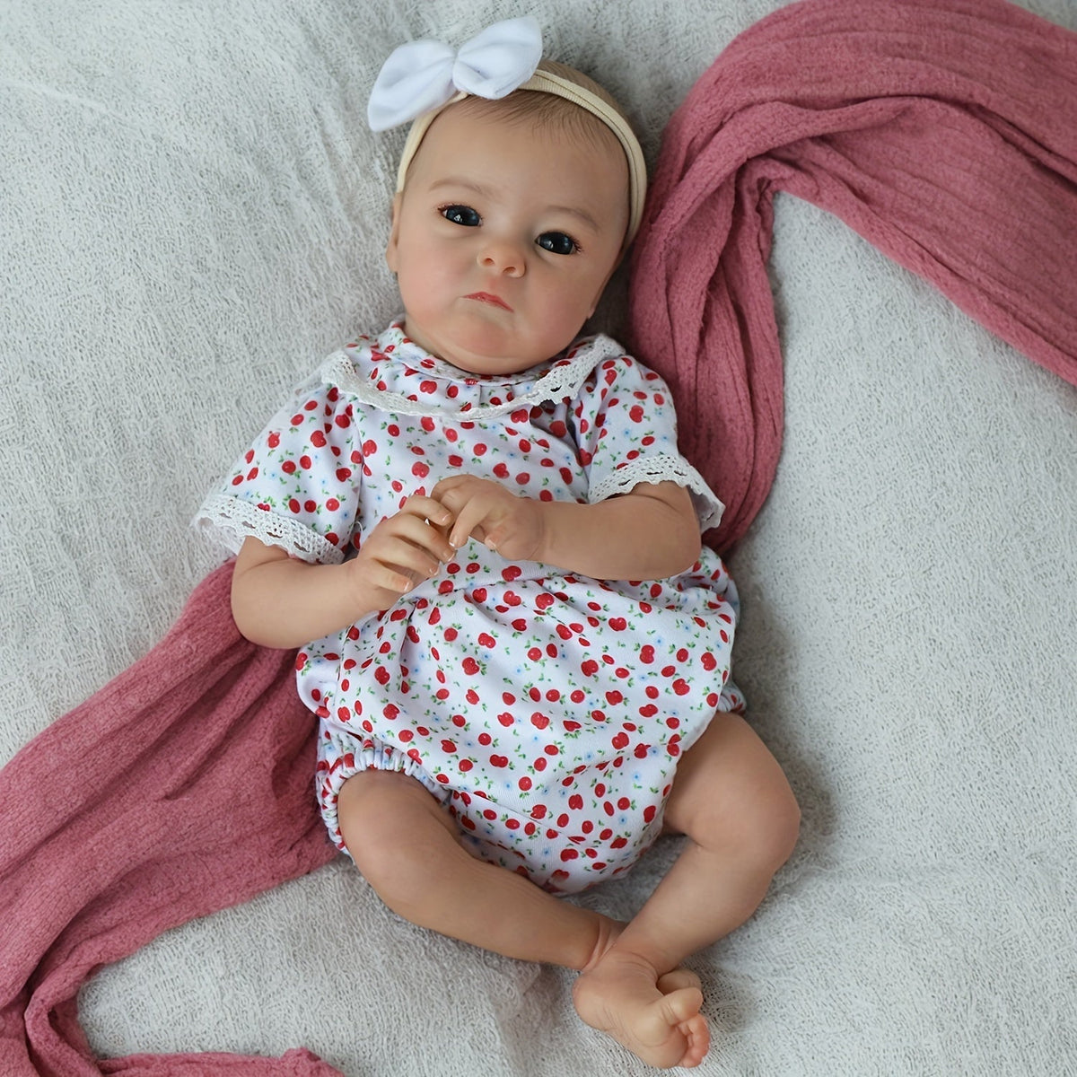 16 Zoll lebensechte Tink Reborn Puppe mit offenen Augen