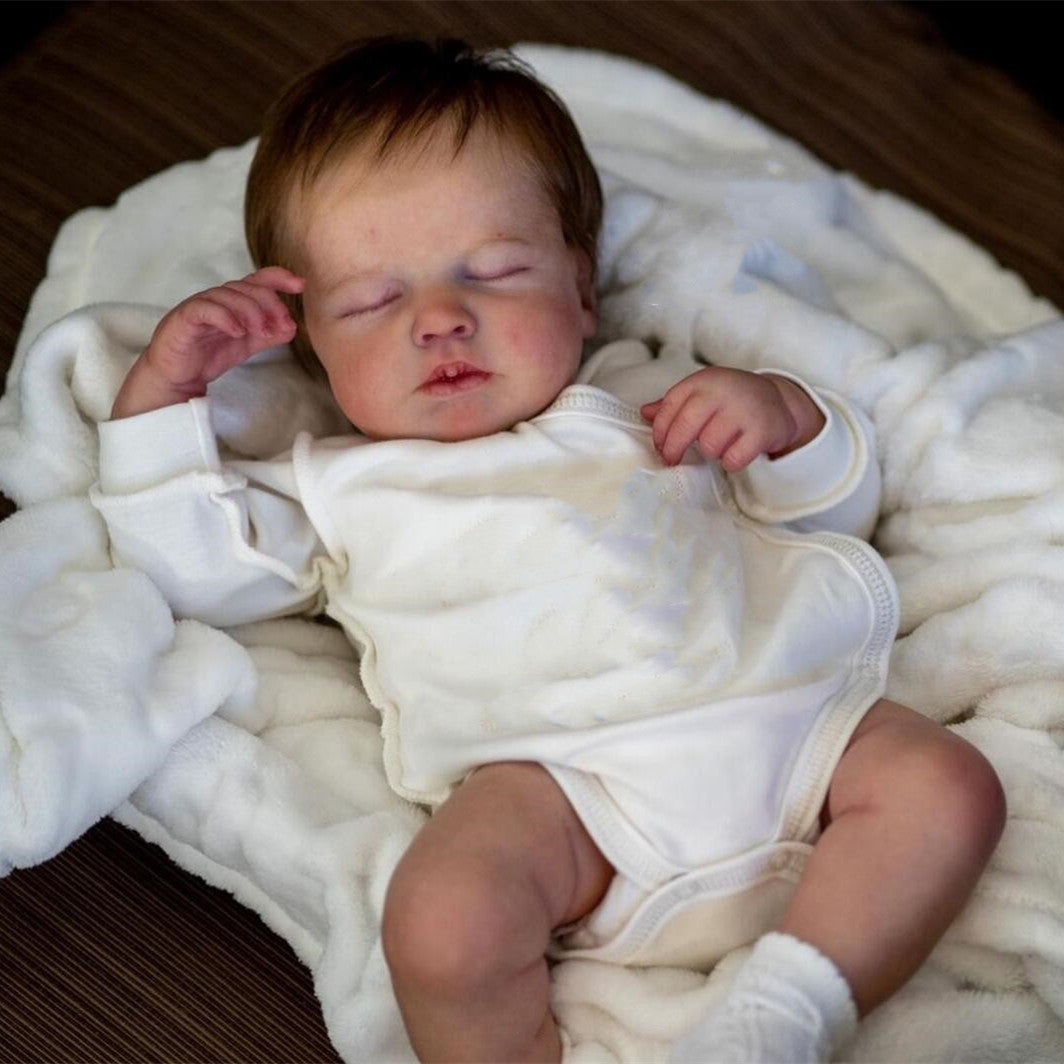 20 Zoll Boyce Augen Schließen Reborn Puppe-LouLou