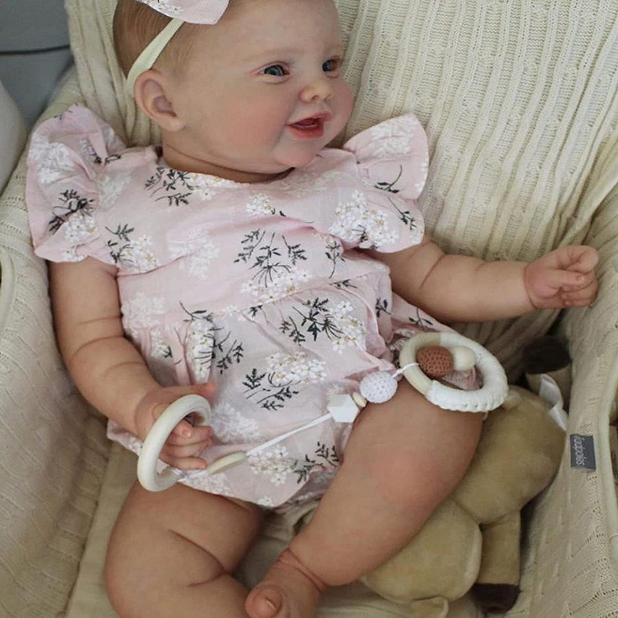 24 Zoll Maria Reborn Puppe mit offenen Augen - Kodi