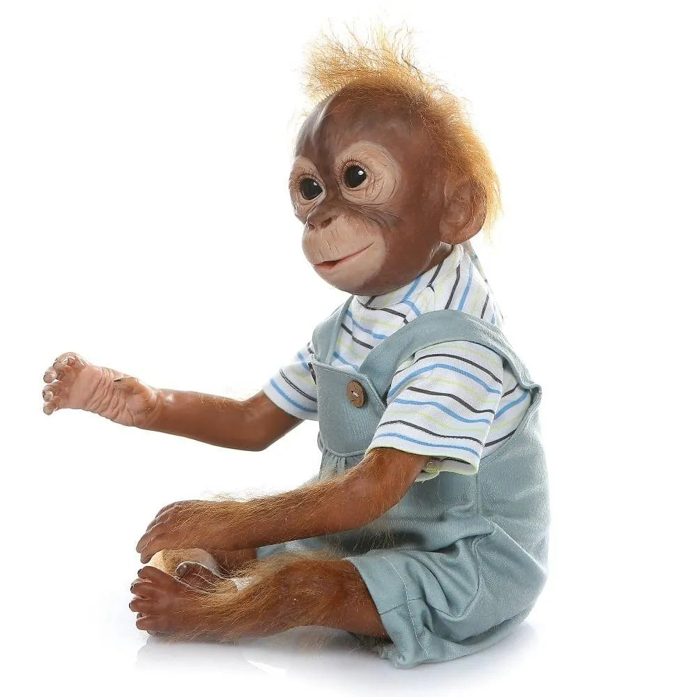 52 cm handgefertigter wiedergeborener Baby-Affe
