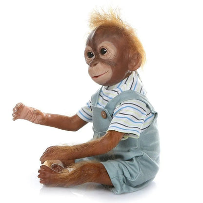 52 cm handgefertigter wiedergeborener Baby-Affe