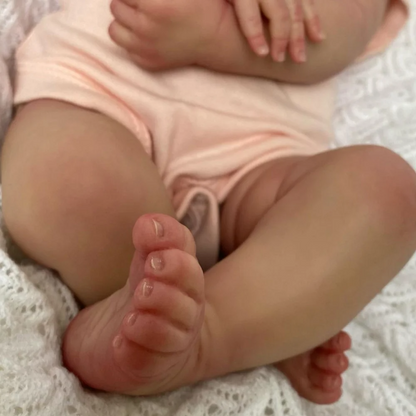 19 Zoll Geöffnete Augen Mona Reborn puppen Mädchen-Meadow