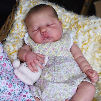 19 Zoll realistische Novia Reborn Puppe mit geschlossenen Augen