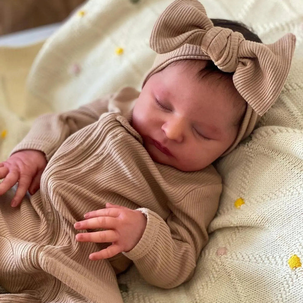 20 Zoll Avery Geschlossene Augen Rebornpuppen Mädchen-Laura