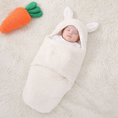 Plüsch-Schlafsack mit großen Ohren für 16-24 Zoll Reborn Puppen