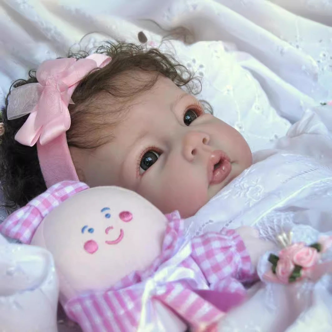 Flora 20 Zoll Realistische Reborn Puppe Mit Offenen Augen