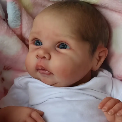 Martina Realistische 19 Zoll Reborn Puppe mit offenen Augen