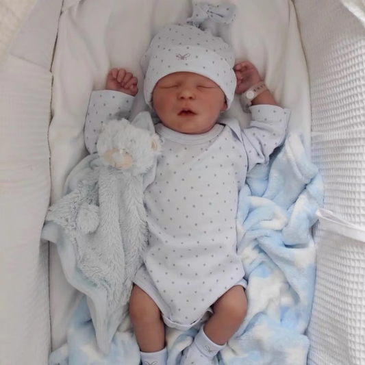18 Zoll Schlafen York Geschlossene Augen Reborn Puppe Mädchen/Junge-Darren