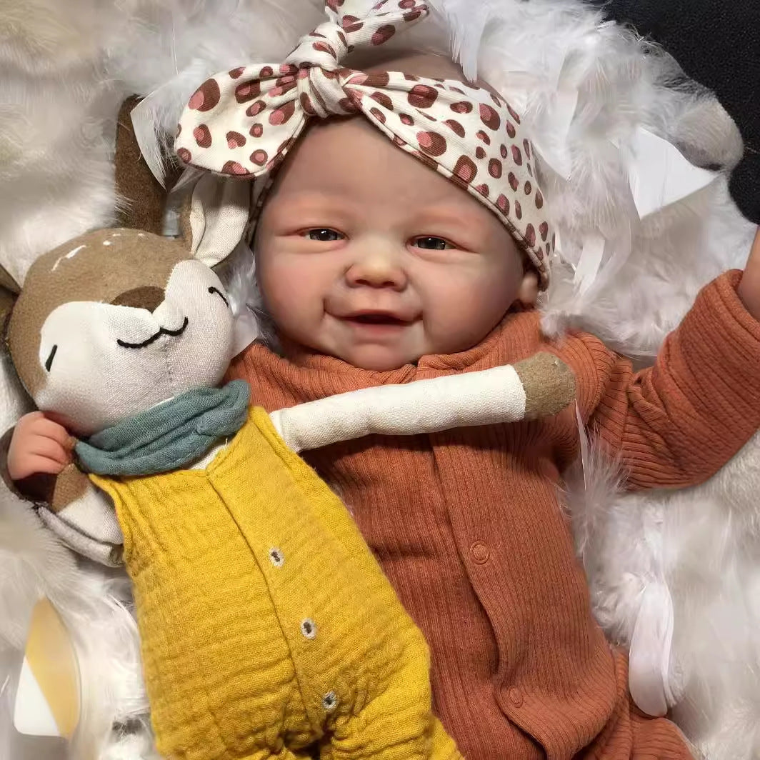 19 Zoll Nigel Augen auf Reborn Puppen-Vivienne