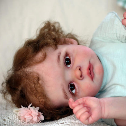 19 Zoll Tracy Blaue Augen Mädchen-Rebornpuppen - Joleen