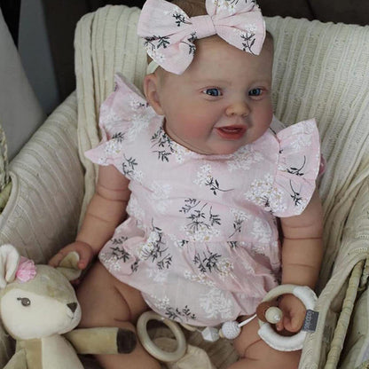24 Zoll Maria Reborn Puppe mit offenen Augen - Kodi