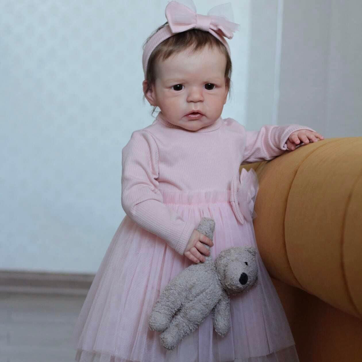 24 Zoll Augen auf Reborn Puppen-Sandie