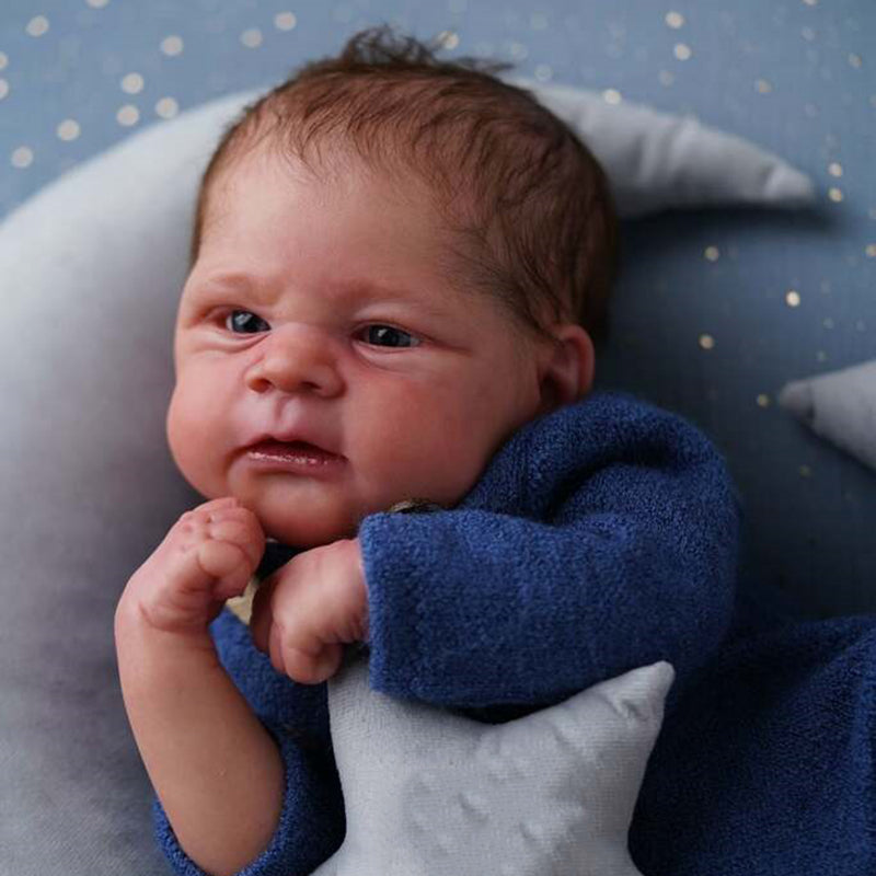 19 Zoll Öffne deine Augen Nigel Reborn Baby Junge