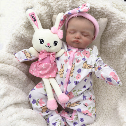 20 Zoll realistische Rosalie Reborn-Puppe mit geschlossenen Augen