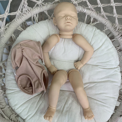 20 Zoll Avelee Geschlossene Augen DIY leer Reborn Baby Kit