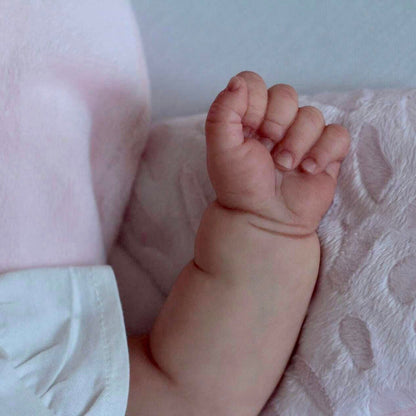 20 Zoll Reborn Puppen mit geschlossenen Augen-Peaches