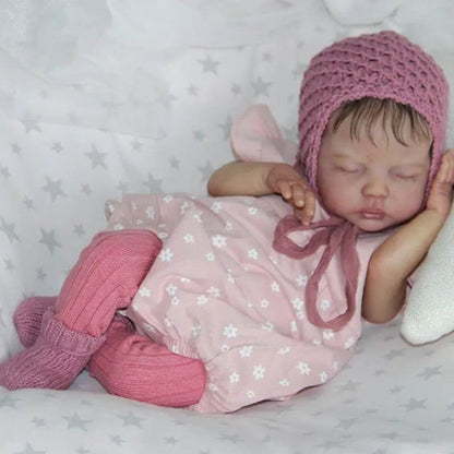 18 Zoll Delilah Schließen Sie die Augen DIY Reborn Kit
