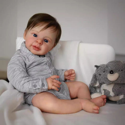 21 Zoll Blaue Augen Reborn puppen-Anthony