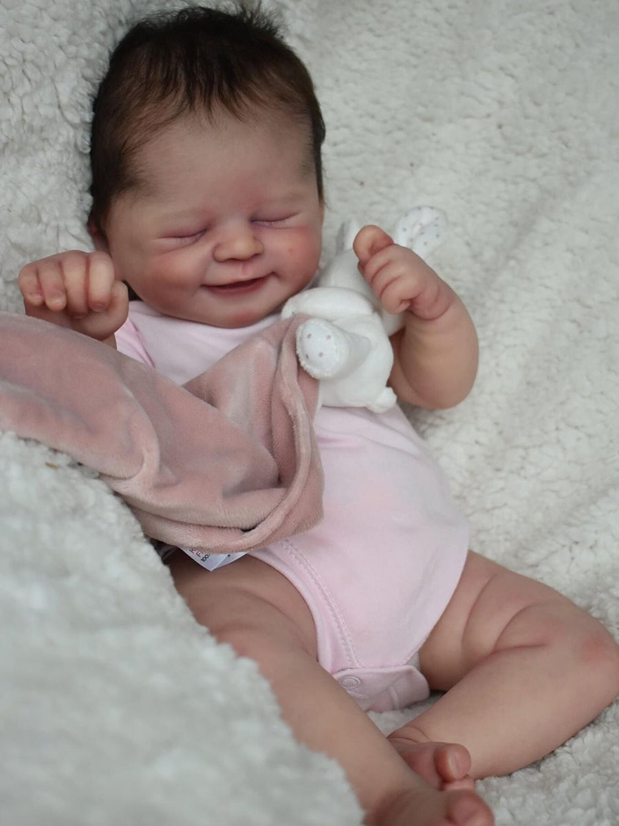 19 Zoll Reborn Puppe mit geschlossenen Augen - Alisha