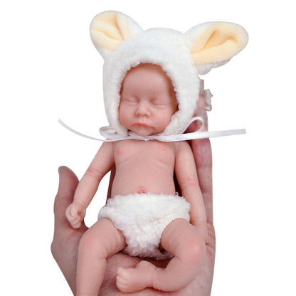 6 Zoll Mini Reborn puppen mit geschlossenen Augen- Levi