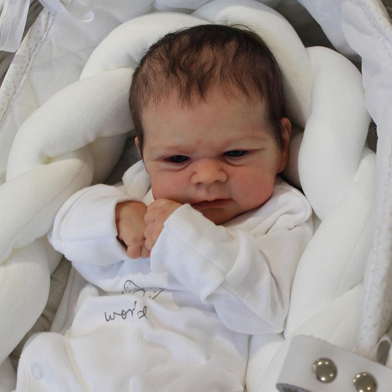 19 Zoll Öffne deine Augen Hilda Reborn Baby Junge