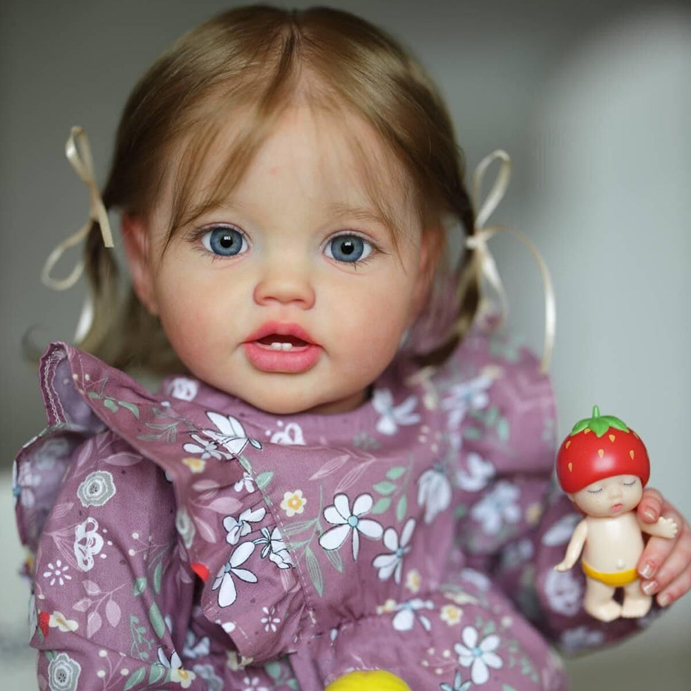 24 Zoll DIY Lottie unbemaltes Reborn-Puppen Kit