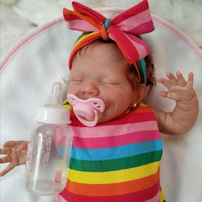 20'' Rylie Reborn Babypuppe Mädchen mit Weihnachtskleidung