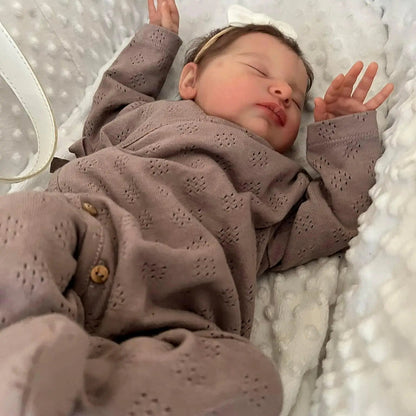 20 Zoll Susanna Geschlossene Augen Reborn Puppen Mädchen-Laura