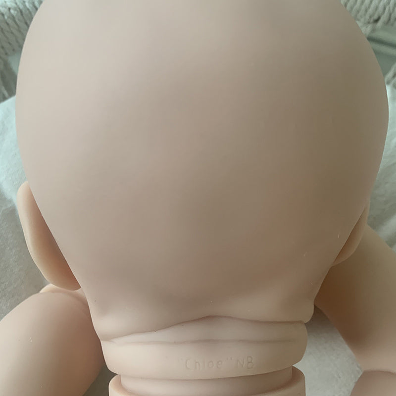 21 Zoll Chloe Augen auf DIY leer Reborn Baby Kit