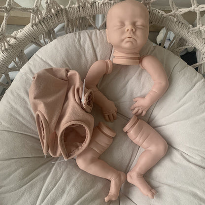 18 Zoll Delilah Schließen Sie die Augen DIY Reborn Kit