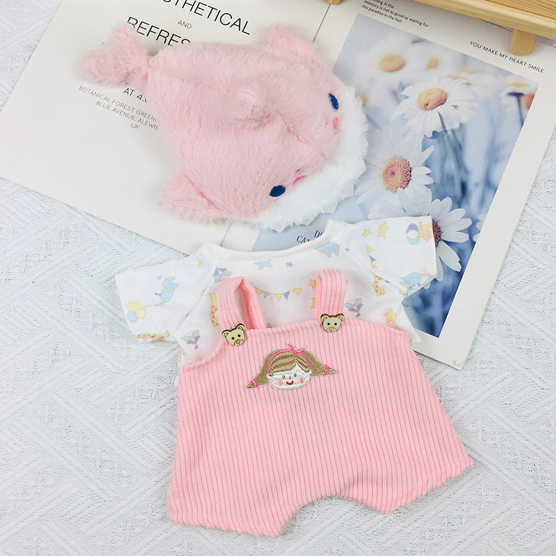 3-teilige Cartoon-Kleidung für 30 cm Reborn Babypuppen