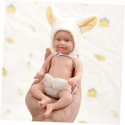 6 Zoll 15cm Offene Augen Lächeln wiedergeborene Mini-Puppe Maddie
