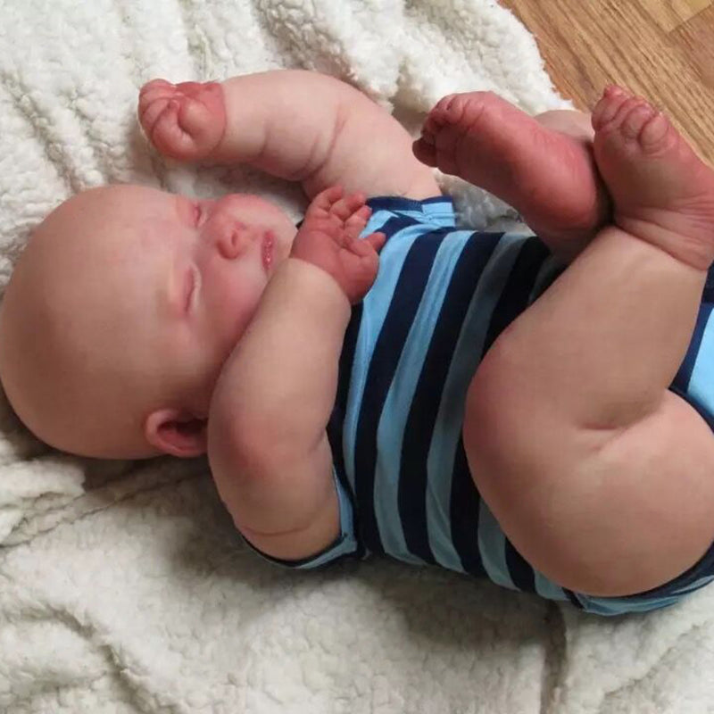 Kenneth 20 Zoll Rebornpuppen mit geschlossenen Augen-Joseph