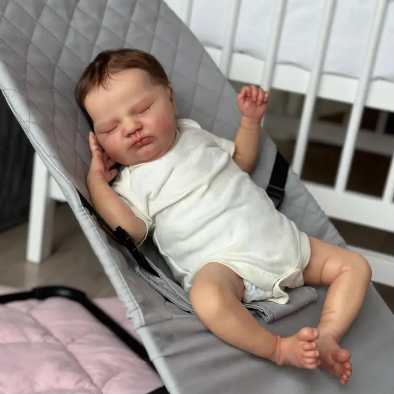 Darcy 19 Zoll Reborn Puppen mit geschlossenen Augen - Quinlyn