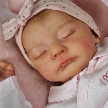 19 Zoll süße Geschlossene Augen Reborn Puppen-Kai