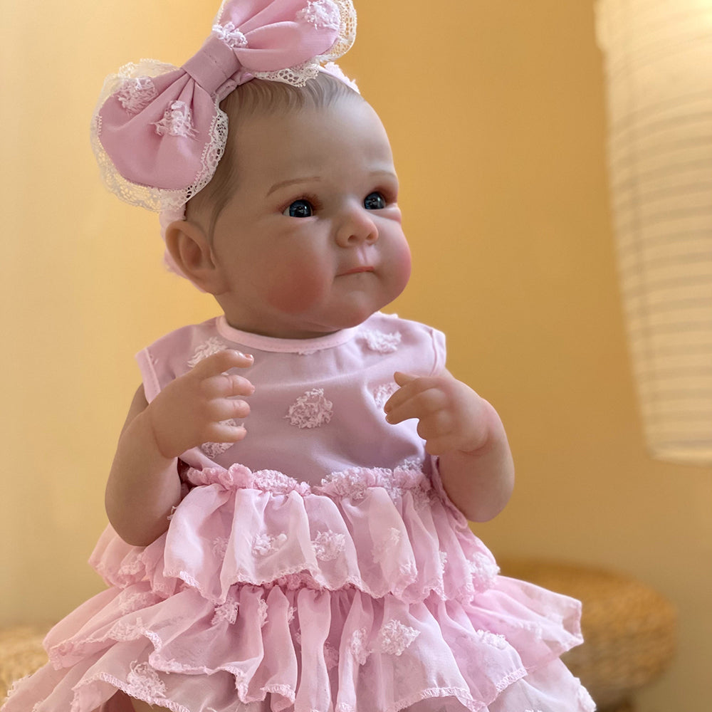 18 Zoll Helen Augen auf Reborn Puppen Mädchen-Bettie