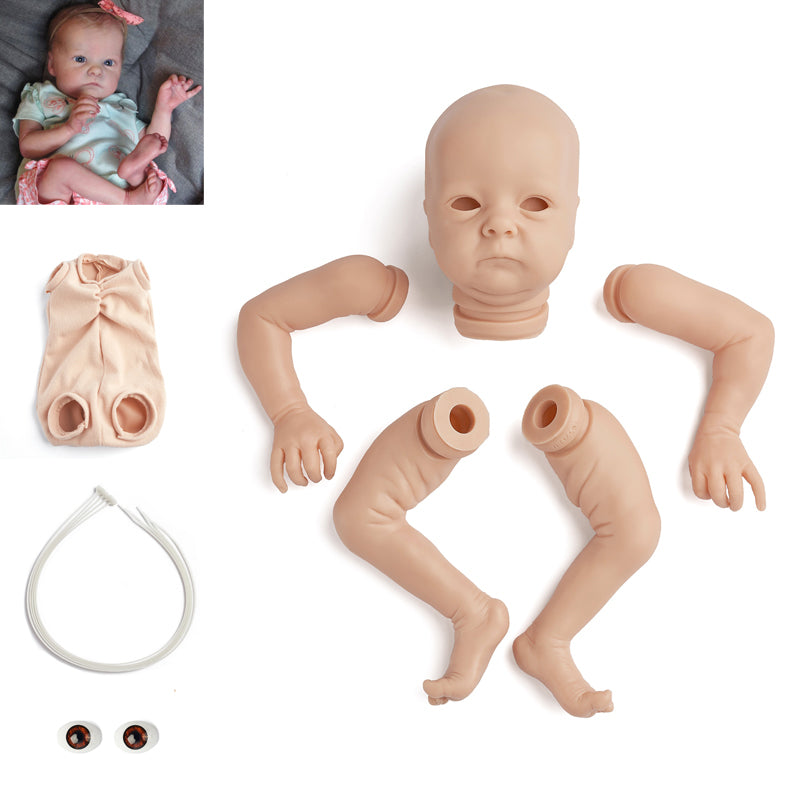 16 Zoll Tink Offene Augen DIY Unlackiertes Reborn Puppe Kit