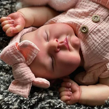 20 Zoll Yvette lebensechte wiedergeborene Babypuppen- Peaches