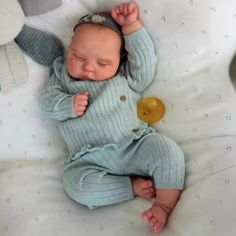 20 Zoll Vicky lebensechte wiedergeborene Babypuppen - Peaches
