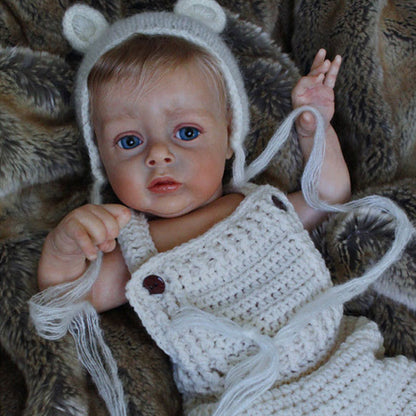 21 Zoll Chloe Augen auf DIY leer Reborn Baby Kit