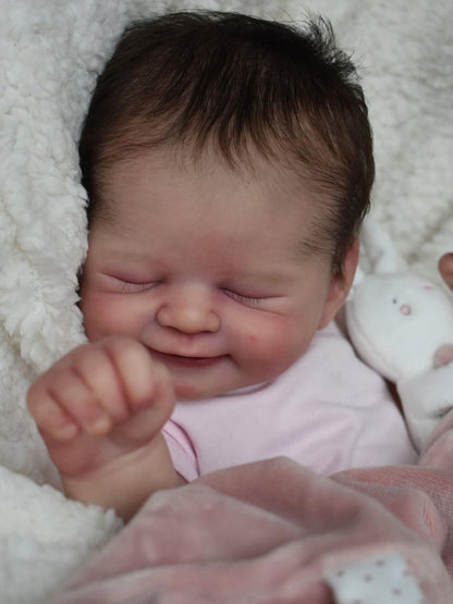 19 Zoll Reborn Puppe mit geschlossenen Augen - Alisha