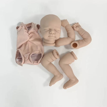 19 Zoll Geschlossene Augen Pascale Unvollendeter Kit Reborn